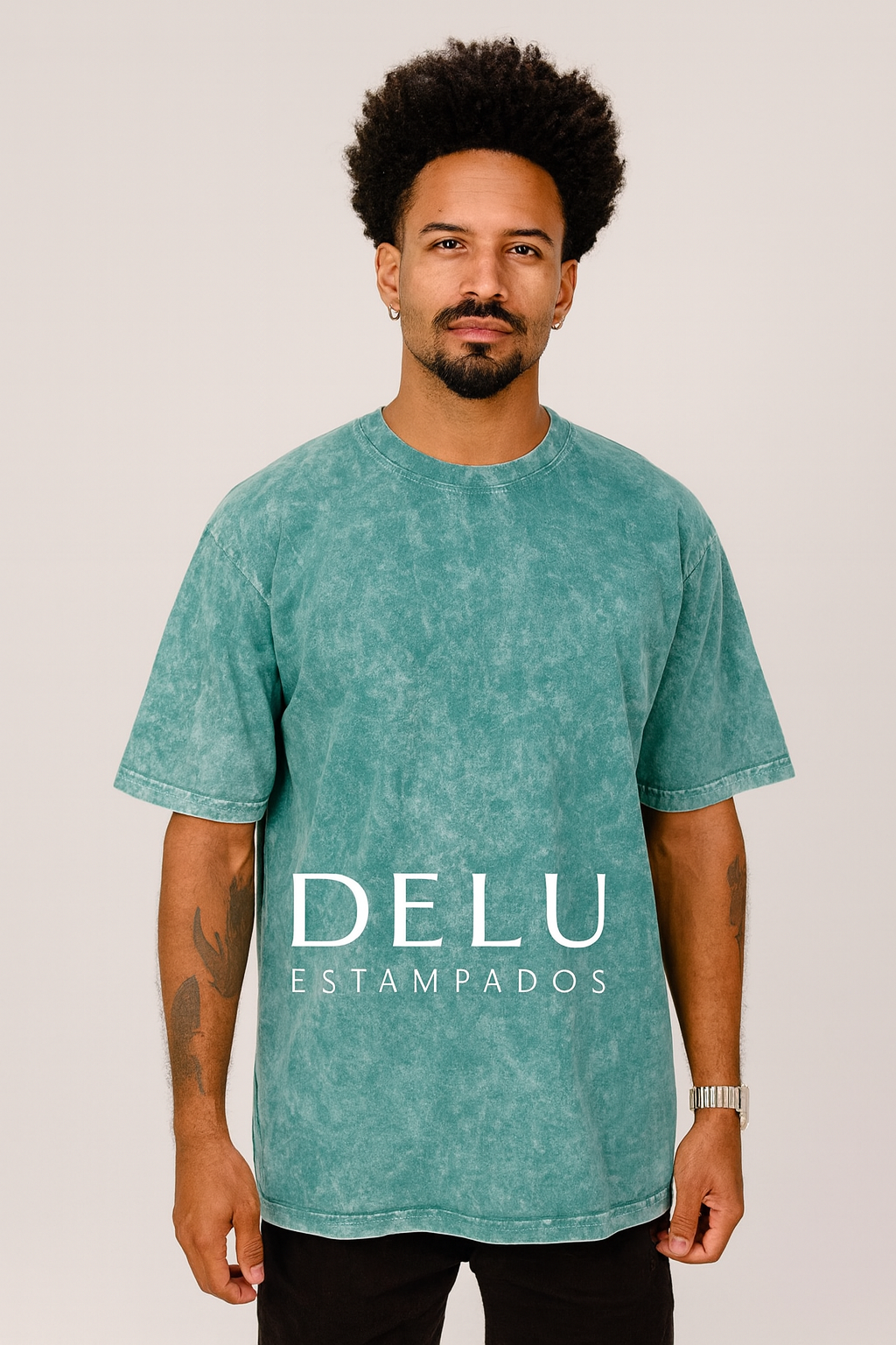 ACID WASH OVERSIZE VERDE